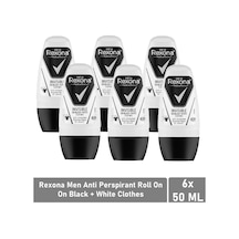Rexona Invisible Black+White Erkek Roll-On Deodorant 6 x 50 ML