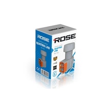 Rose Rg-700 Quattro Santral Lnb, Dört Çıkışlı 0.1 Db 4k Full Hd