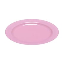Plastik Pembe Tabak 23 Cm - 10 Adet
