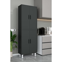 Ae-2086 Bala Antrasit Çok Amaçlı Mutfak Dolabı&banyo Dolabı