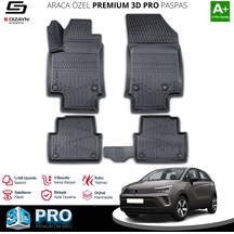 S-dizayn Opel Crossland 3d Pro Havuzlu Paspas 2020 Üzeri A+ Kalite