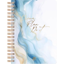 Marble Spiralli Defter Çizgili Dream 17x24 Cm