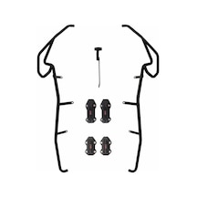 GP Kompozit Honda ADV 350 2023-2025 Uyumlu Motor Koruma Demiri Siyah