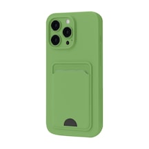 Apple İphone 16 Pro Kılıf Kelvin Kartvizitli Silikon