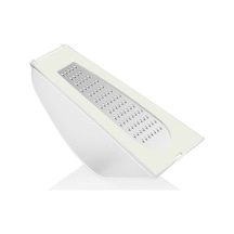 Hazneli Rende Ekru Qlux İdeas Paslanmaz Çelik Hazneli Rende L-00789 Hazneli Rende Ekru Çelik Diğer
