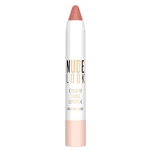 Golden Rose Nude Look Creamy Shine Lipstick Kalem Ruj 04 Coral Nude