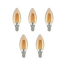 Ba3 4w E14 Amber Led Ampul 300lm 2400k