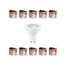 Gu10 Led Ampul 4.5w 6500k Beyaz Işık 350lm, 36 Işık Açısı, 10'lu Ekonomik Paket, Enerji Sını Standart