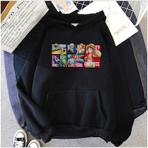 One Piece Friends Kapşonlu Sweatshirt 001