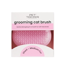 Tangle Teezer Pet Teezer Cat Grooming Brush Millennial Pink Kedi