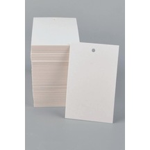 Karton Fiyat Marka Etiketi 3,5x5 Cm 1000 Adet 3mm Orta Ip Geçme