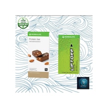 Herbalife Protein Bar 14'lü Paket + Liftoff Efervesan İçecek Limon Aromalı 10'lu Paket