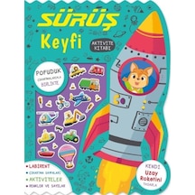 Sürüş Keyfi - Çıkartmalı Aktivite Kitabı - Ezjı-752570