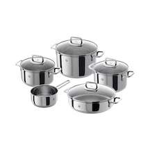 Zwilling Quadro 5 Parçalı Set Pişirme Kabı, Gümüş, 58 X 35 X 30 Cm Diğer