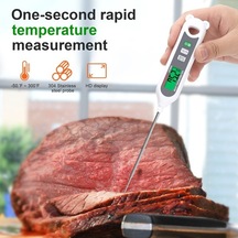 Pazly Profesyonel Hızlı Okuma Dijital Gıda Termometresi - Bbq, Fırın Ve Pişirme İçin
