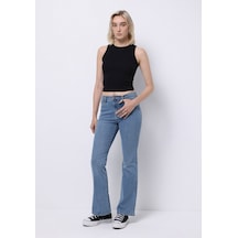 Colins Regular Fit Kadın İndigo Jean Pantolon Cl1076750 Q1.v1 Dn02806 Mavi