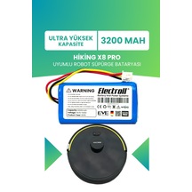 Hiking X8 Pro Uyumlu Batarya Ultra Yüksek Kapasite 3200mah Pil