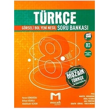 Mozaik 8. Sınıf Türkçe Soru Bankası / Harun Gündoğdu / Mozaik Yayınları / 9786056952722