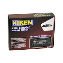 Niken Park Sensörü Led Ekranlı Türkçe İkazlı Siyah