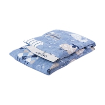 Kayigo Warmy Ilık Sarılma Yastığı Mavi Kuzu