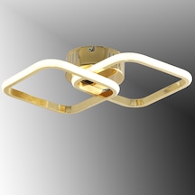 Tt405-2-fsr Tt Ayd 3 Renk Işık Fransız Sarı Kaplama Led Avize Rose Gold