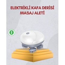 Mey Najmaddin Kablosuz Kafa Ve Vücut Masaj Aleti Taşınabilir Tasarım Najmaddin Renkli