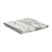 Taç Edwina Desenli%100 Pamuk Nevresim Takımı, Gri, Çift Kişilik Nevresim: 200x220 Cm/çarşaf: 240x260 Cm / 2 Adet Yastık Kılıfı: 50x70 Cm 0