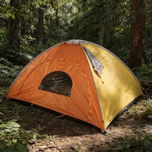 4 Kişilik Yarı Otomatik Kamp Çadırı Suya Dayanıklı, Hızlı Kurulumlu Outdoor Aile Çadırı, Doğa, Kamp Ve Çok Renkli