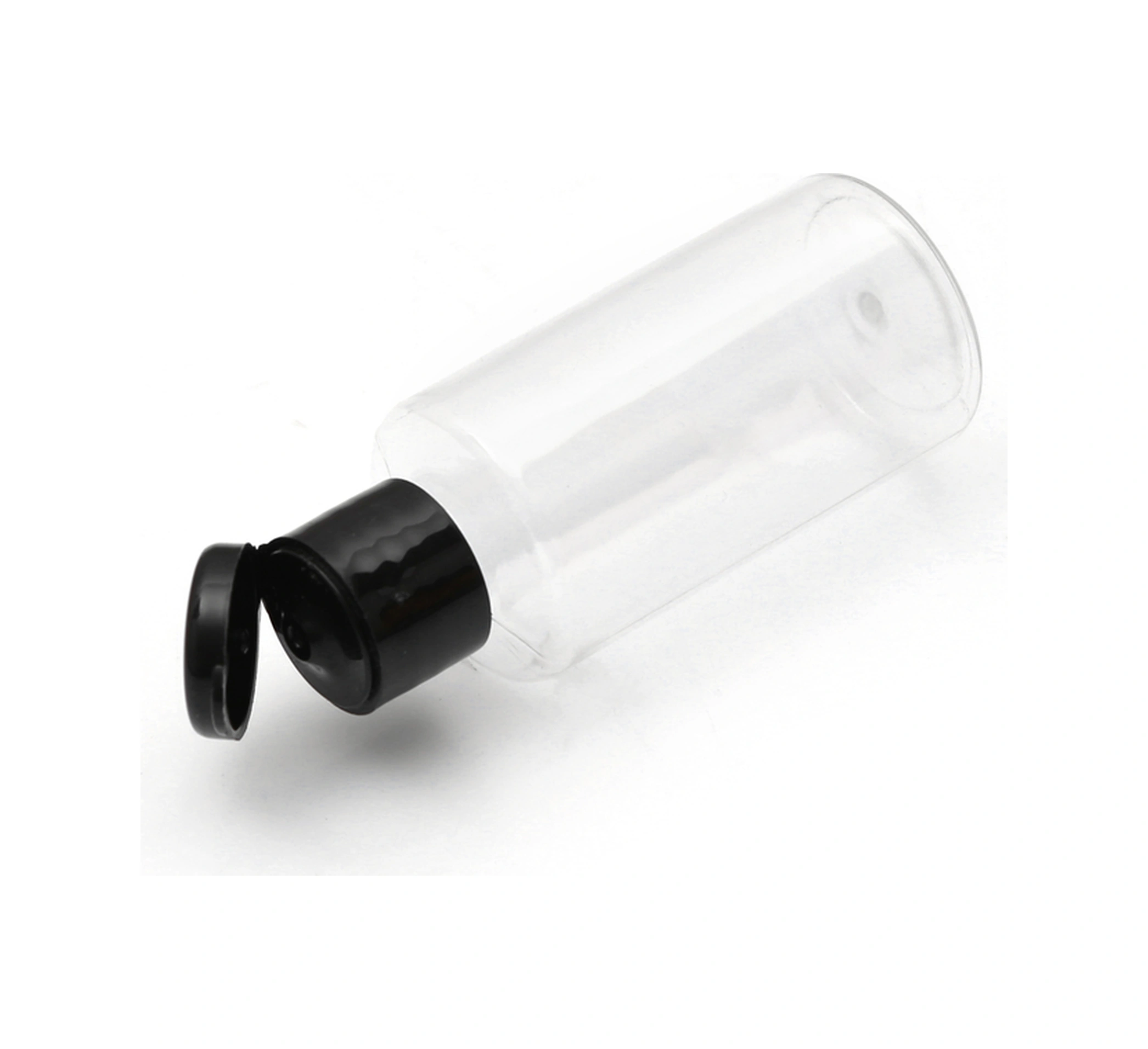 50ml Plastik Şefaf Fliptop Kapak Şişe, 24 Adet, Açmalı Kapak Şişe, Dezenfektan Şişesi,sabun Şişesi, Kozmetik Şişe Diğer
