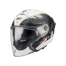 Mt Cosmo Sv Layout A1 Açık Kask Siyah - Beyaz