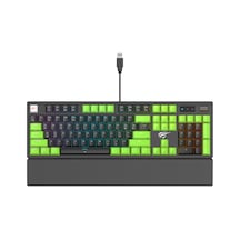 Havit Gamenote Kb926l-tur Mekanik Rgb Mavi Switch Kablolu Oyuncu Klavyesi, N-key Rollover, Anti-ghosting