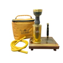 Alfeshisha Wooden Modern Gold Nargile