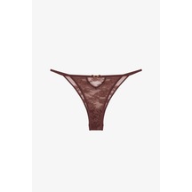 Penti Kahverengi Strap Brazilian Külot Bn83