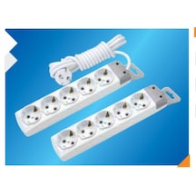 De-pa 5'li Topraklı Grup Priz 2mt Kablolu