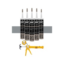 Selsil Ga Silikon 280 Gr. Gri 5 Adet ,alüminyum Tabanca Gri