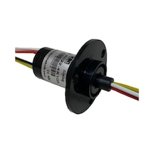 İKON TEKNİK Kapsül Tip Slip Ring 22 mm 4 Kanal 10A Döner Konnektör