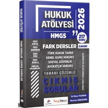 Dizgi Kitap 2026 Hukuk Atölyesi Hmgs Hukuk Mesleklerine Giriş Sınavı Fark Dersler Çıkmış Sorular