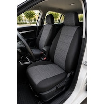 Peugeot 308 Uyumlu Oto Koltuk Kılıfı Tam Set Airbag Uyumlu 4 Mevsim Cotfit Serisi