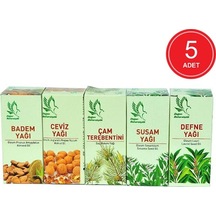 Doğan Baharatçılık Saç Bakım Yağı Seti 5 x 50 ML