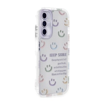 Samsung Galaxy A25 5g Kılıf Reflexion Desenli Kapak - Desen 2 Çok Renkli
