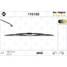 Valeo Silecek Swf 55cm X1 Berlingo-partner-punto-ducato-connect Kalos Nubıra Doblo Alfa 147 156 Valeo 116166 6426.ax