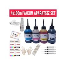 Canon 450 Mp150 Mp160 (Pg 40 Cl 41) Kartuş Mürekkep Dolum Seti 4X