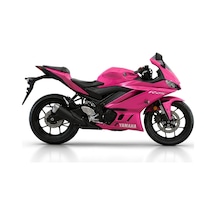 Yamaha R25 Pembe Parcalı Kaplama Folyo