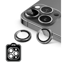 Apple Uyumlu iPhone 16 Pro / Pro Max İçin Ipg Kamera Lens Koruyucu - Uzay Gri