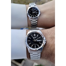 Casio Csgnct98 Sevgili Çift Kol Saati Gümüş
