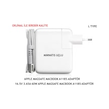 Macbook Uyumlu A1185 Magsafe Macbook Uyumlu A1185 Adaptör 60W