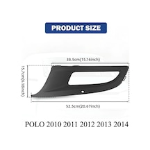 Polo Sis Çerçevesi Izgarası Sol 2010 2011 2012 2013 2014 Modeller İçin