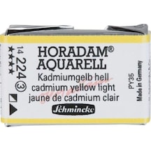 Schmincke : Horadam Aquarell Artist Sulu Boya : Tam Tablet : Seri 3 224 Cadmium Yellow Light