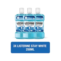 Listerine Stay White Ağız Bakım Suyu 3 x 250 ML
