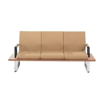 Koltukstilim Elsa Üçlü Ofis Kanepe Kahverengi